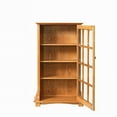 thumbnail image 4 of Crafters and Weavers Arts and Crafts Wood Display Bookcase in Cherry, 4 of 5