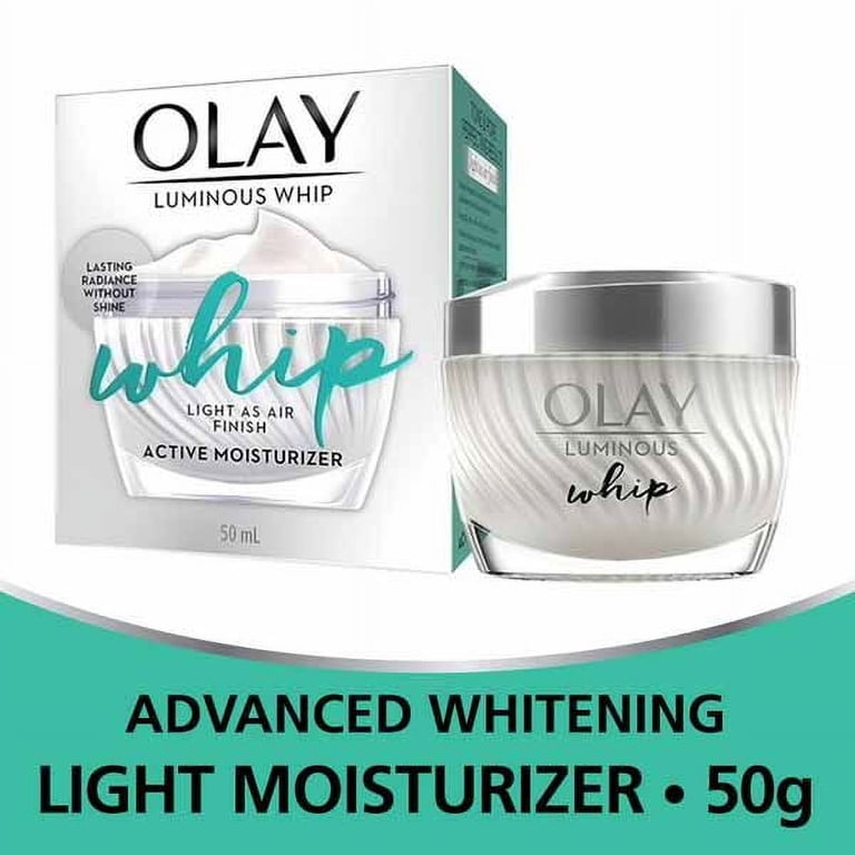 Olay Luminous Whip Face Moisturizer, Deep Hydration Skincare Cream Olay Luminous Whip Face Moisturizer, Deep Hydration Skincare Cream