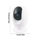 thumbnail image 3 of Oferta del Mes, Inicio Rotación panorámica de 360 grados Conexión WIFI Calidad de imagen nítida 2K Intercomunicador de voz Cámara de seguridad inalámbrica Akmoler, 3 of 9