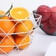 thumbnail image 3 of Tenedor de Del Metal Frutero Comida Serving Bowl Tray Deep Bowl 5kg 10inch, Almacenamiento de Cocina Negro, 3 of 6
