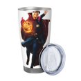 thumbnail image 2 of Vaso de 20 oz de Doctor Strange, taza de viaje para café con aislamiento al vacío de acero inoxidable, taza de café, taza de viaje con tapa, taza térmica para exteriores, 2 of 8