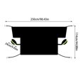 thumbnail image 3 of Car Windshield Snow Cover For | Plus/Titanium/ST Line/Active/ST Snow Cover Winter Frost Shield With Side Covers Front Windshield Cover, 3 of 3