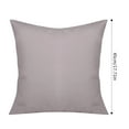 thumbnail image 2 of 2Pcs Decorative Throw Pillow Covers, Square Throw Pillowcases Solid Color Pillow Covers for Indoor Living Room Outdoor Garden Sofa Decor, 2 of 5