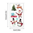 thumbnail image 3 of Fiudx Artículos en oferta con ofertas flash Pegatinas de agua con forma de muñeco de nieve y vela navideña, temáticas de actividad, decoración con velas de humor, pegatinas de agua ultralivianas, peg, 3 of 6