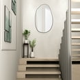 thumbnail image 5 of CONGUILIAO Irregular Asymmetrical Mirror Wall Mounted, Unique Vanity Mirror,Shaped Dressing Mirror Decorative for Living Room, Bathroom, Bedroom, Entryway Wall Decor, 33.5"×20.5", 5 of 12