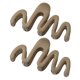 thumbnail image 1 of 2 pinzas para el pelo con ondas grandes, de plástico de primera calidad, para mujeres, 4 estilos, antideslizantes, 1 of 6