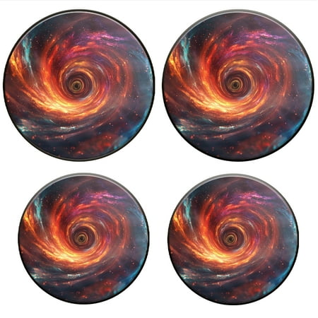 

Bahomeck Gas Stove Burner Cover Set Of 4 Swirling Galaxy With Central Black Hole Metal Electric Stove Burner Covers Protecting Gas Stoves Kitchen Decor，8 Inch And 10 Inch