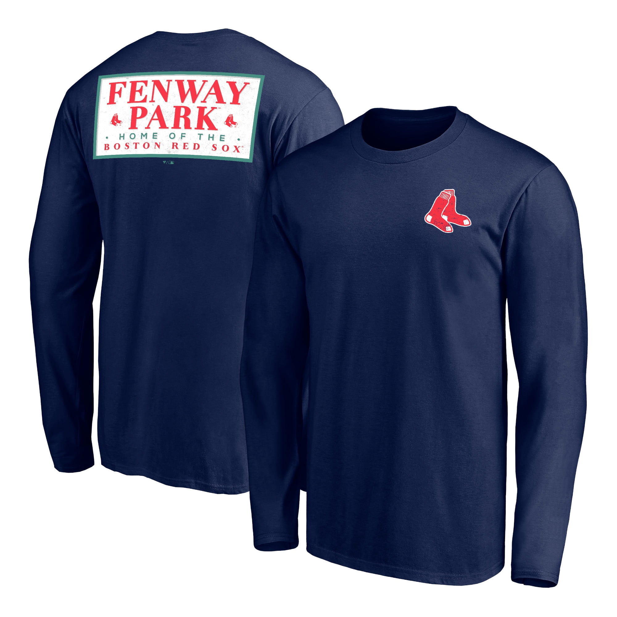 Men's Navy Boston Red Sox Fenway Park Long Sleeve Bahrain