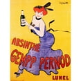 thumbnail image 3 of Cappiello, Leonetto 12x14 Black Modern Framed Museum Art Print Titled - Absinthe Gempp Pernod 1903, 3 of 5