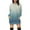 White, variant on Viikei Womens Christmas Women's Christmas Retro Casual Print Long Sleeve Hooded Dress Hooded Sweater Loose Top