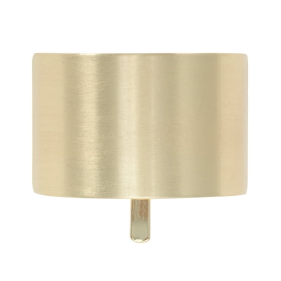 Unique Bargains 1 Pc Ponytail Buckle Hair Clip Semi-cylindrical Hair Ponytail Cuff for Women Gold Tone Small