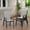 4 PCS-Grey, variant on Set of 4 Stackable Patio Dining Chairs Set, High Back & Textilene Mesh, All-Weather Metal Frame, Space-Saving, Black
