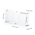 thumbnail image 2 of Beaupretty Acrylic Card Display Frame Transparent Trading Card Holder for Display, 2 of 8