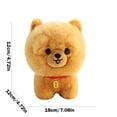 thumbnail image 3 of Chmadoxn Dog Plush Toys Cute Soft Stuffed Cartoons Puppy Plush Dolls Suitable Lovers Birthday Party Gift for Children and Adults, 3 of 5
