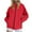Red, variant on fheaev Rain Jackets for Women Spring Winter Waterproof Hooded Pocket Zipper Jacket Outdoor Mountaineering Clothing Sports Raincoats with Pocket for Outdoor Hiking