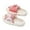 Pink, variant on Krdevn Girls Slide Slippers for Home Indoor Outdoor Soft Breathable Linen Shoes with Sole Comfortable Casual Daily Wear,Toddler Girl Shoes,Boys Shoes,Size:4-5 Years