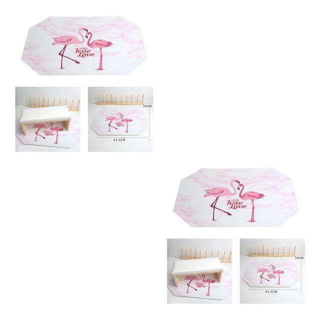Soidarity Manicure Hand Rest Cushion / Hand Cushion Art Arm Nail Salon DIY Home Mat 2piezas Estera rosa