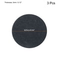 thumbnail image 2 of Uxcell 10" Round Plant Coasters Felt Pad Mat, Grey 3 In1 Set, 2 of 5