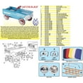 thumbnail image 2 of Pedal Car Parts Murray V-Front/Tooth Rear Axle Assembly with Saddle, 2 of 3