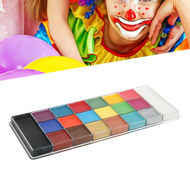 Face Painting Kit for Kids, Beesjuy 12 Colors Water Based Face Paint  Crayons, Professional Safe Body Paint for Makeup with Brush, Birthday,  Cosplay 