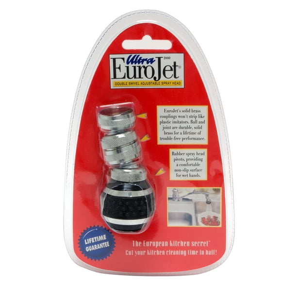 Ultra EuroJet Double Swivel Adjustable Spray Head ...
