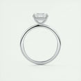 thumbnail image 5 of Jewelerix 925 Silver Asscher Cut Ring 1 CT Moissanite Diamond Engagement Ring Proposal Mother's Day Special Gift, 5 of 6