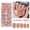 YS-515-3387-1, variant on KEAWIS French Tips Press On Nails 160 Pcs 16 Sizes Fake Nail Tips Acrylic Stick On Kits Nail Art Design DIY Salon Quality Value at Home Gifts for Women and Girls