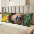 thumbnail image 2 of Fotbe Flower Crown Guinea Pig Funda para Almohada Corporal con Diseño, Funda de Microfibra Ultrasuave de 20x54 Pulgadas, Ropa de Cama Elegante, 2 of 7