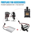 thumbnail image 4 of TABLZONE Fireplace Fan Replacement Motor Metal Repairing Fireplace Fans DIY Enthusiasts 1 Set, 4 of 6