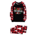 thumbnail image 1 of Birdeem Ensemble de Pyjamas de Noël pour Maman, Blouse à Carreaux pour Femmes, Manches Longues Col Rond, Ensembles de Pyjamas Assortis pour la Famille, Pantalon de Pyjama à Carreaux, 1 of 5