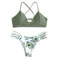 thumbnail image 2 of Traje de Baño Mujer Traje de Baño de Dos Piezas Con Push-Up Floral Para Mujer, Tankini, Ropa de Playa, Elegante y Cómoda., 2 of 4