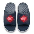 thumbnail image 2 of Unisex ISlide Columbus Blue Jackets Centered Logo Splat Motive Slide Sandals, 2 of 3