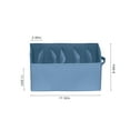 thumbnail image 3 of Clothes Drawer Organizer, Underwear Closet Divider, Cloth Storage Box, 6 Compartments, Sturdy With Cardboard Backing, Foldable, Suitable For Organizing Underwear Bras Scarves, 3 of 7