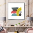 thumbnail image 3 of Designart 'Abstract Colorful Geometric Art Collage II' Modern Framed Art Print, 3 of 4