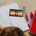 thumbnail image 1 of profesional con de colores, herramienta de cálculo matemático, juguete educativo con botón de , juguete Montessori para niños de siete dígitos Baoblaze Ábaco matemático, 1 of 8