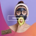 thumbnail image 4 of Sonducket Diademas de ganchillo invierno elástico de punto de punto ancho cálido grueso Universal calentador de orejas diadema regalos para mujeres Accesorio para el cabello Caqui Sonducket AP009571-09B, 4 of 6