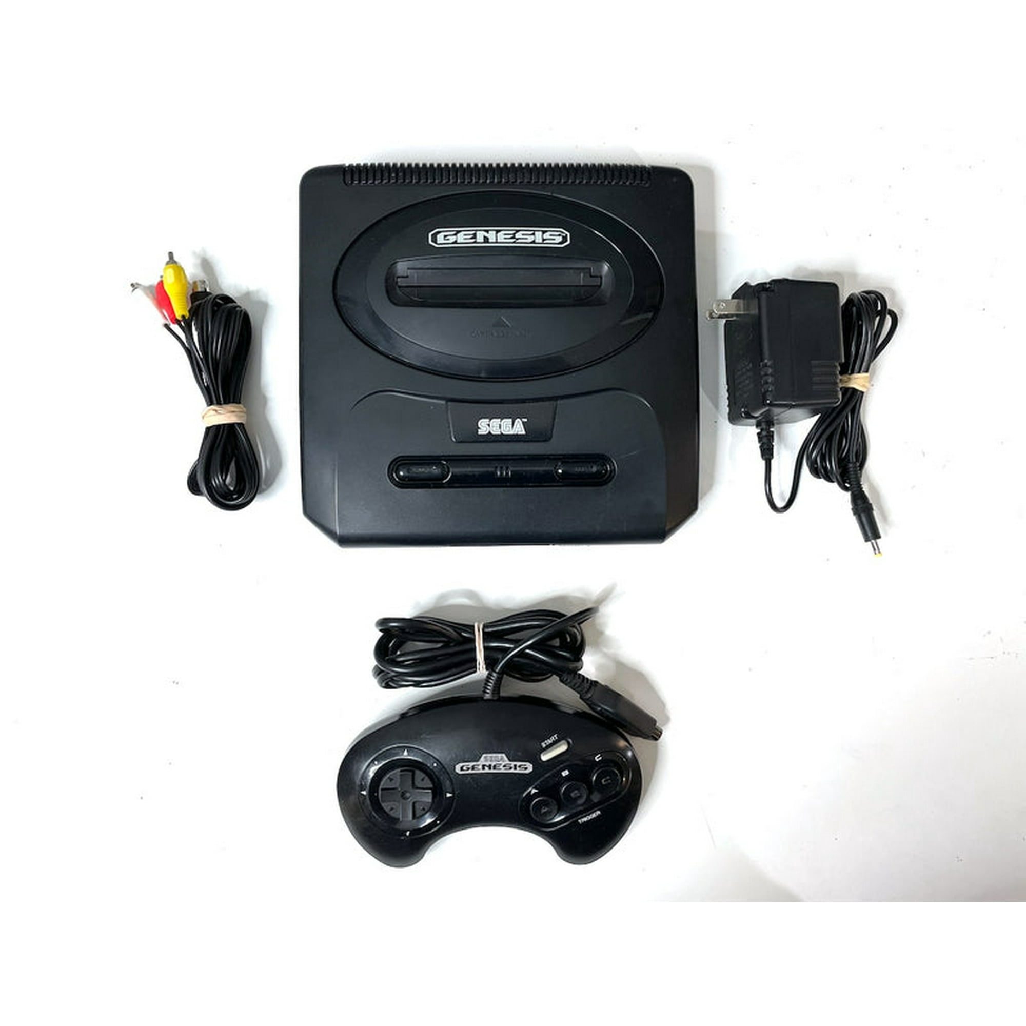 Complete Sega Genesis Console Kit Games, Controllers AV Cables