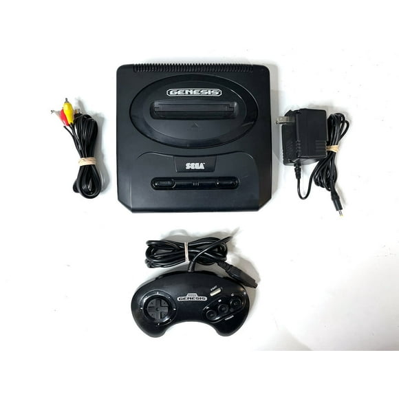 Complete Sega Genesis Console Kit - Games, Controllers & AV Cables (Used)