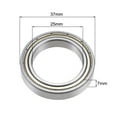 thumbnail image 3 of Uxcell Deep Groove Ball Bearings Thin Section Double Shielded Chrome Steel 25x37x7mm, 3 of 5