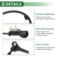 thumbnail image 3 of Sensor de Velocidad de Rueda ABS Unique Bargains Sensor ABS Sistema de Frenado Antibloqueo No.23251374 para Buick Envision 2015-2017 1 Pc Trasero Izquierdo Trasero Derecho, 3 of 7