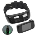 thumbnail image 2 of 2 en 1 pulsera inalámbrica con auriculares Bluetooth, reloj inteligente, pulsera con monitor deportivo, Fitness, color negro, 2 of 10