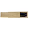 thumbnail image 4 of Creative Hobbies Unfinished Wooden Pencil, Pen, Stash, Trinket Storage Box with Slide Top, 4 of 5