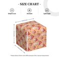 thumbnail image 4 of Kdxio Mushroom Print Tissue Box Cover,Square Decorative PU Leather Facial Paper Case Organizer Holder Dispenser for Bathroom,Night Stands,Desk,Car 5.2''X5.2''X5.2'', 4 of 8