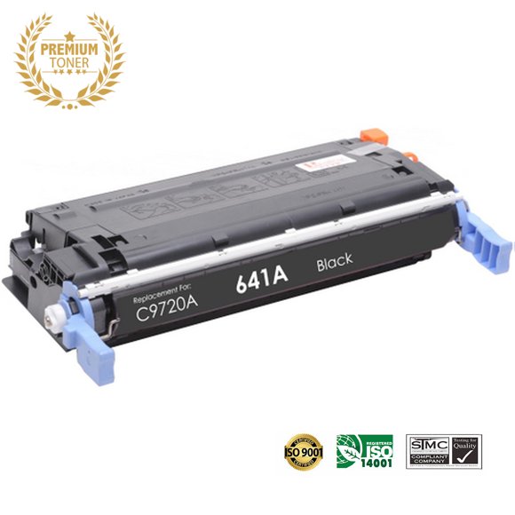 Ultra Toner™ Superior HP 641A (C9720A) Black Compatible Toner Cartridge