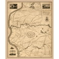 thumbnail image 3 of Bowles 20x24 Black Modern Framed Museum Art Print Titled - Springfield Massachusetts - Bowles 1827, 3 of 5