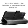 thumbnail image 6 of NJJEX Wallet Case for Samsung Galaxy A03S A12 A13 A14 A23 A32 A51 A52 A53 A54 5G Case,[9 Card Slots] PU Leather Credit Holder Folio Flip [Detachable] Kickstand Lanyard Magnetic Phone Cover [Black], 6 of 7