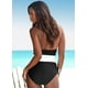 thumbnail image 2 of Traje de baño sexy de una pieza con cuello en V para mujer Traje de baño Monokini Push Up Bikini acolchado brillar Electrónica, 2 of 2