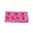 thumbnail image 1 of Molde de Silicona con Forma de Animales Inteprter para Decoración de Cubitos de Hielo y Dulces, 1 of 6