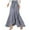 Navy, variant on FcBaudy Skirts for Women, Midi Dresses for Women, Summer Dresses for Women Women's Temperament Lattice High Waist Irregular Hem Wrap Skirt Women Polyester Dress