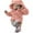 Pink, variant on TAIAOJING Baby Teddy Bear Jackets Toddler Kids Girls Boys Full Zip Up Hooded Bear Ear Long Sleeve Thick Outerwear Snowsuit Coat 2-3 Years